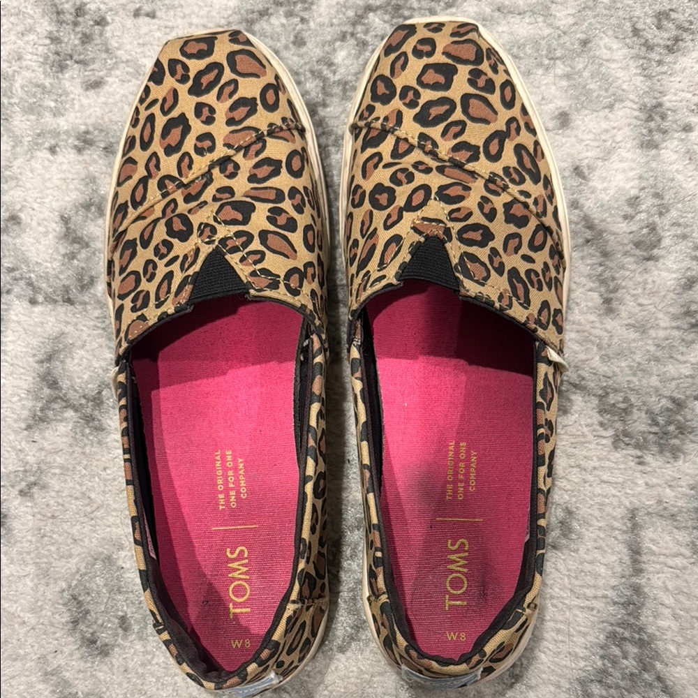 TOMS Leopard Print Women's Shoes